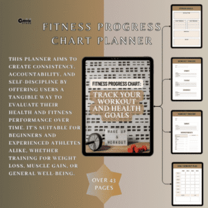 Fitness Progress Chart Planner