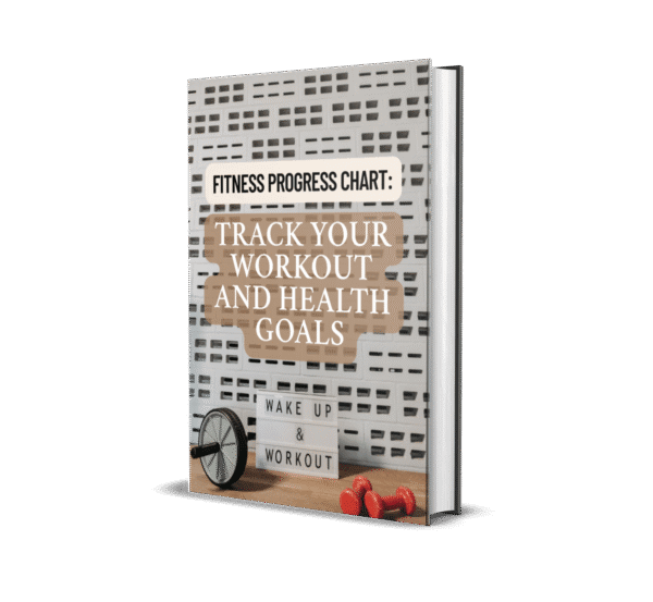 Fitness Progress Chart Planner Cover EBook
