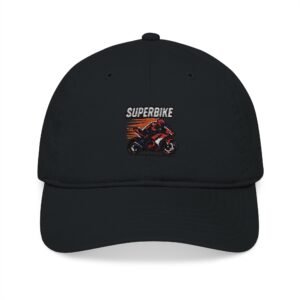 Vintage Motorcycle Embroidered Baseball Cap