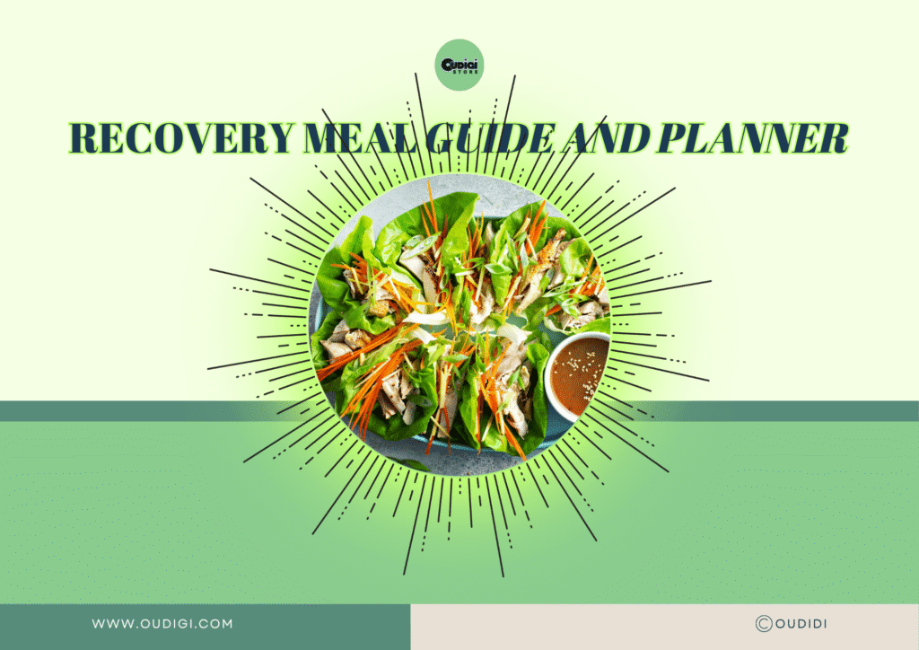 Recovery Meal Guide and Planner 2025 3 Recovery Meal Guide and Planner