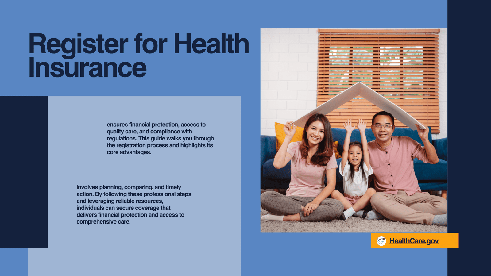 The best guide to registering health insurance 2025
