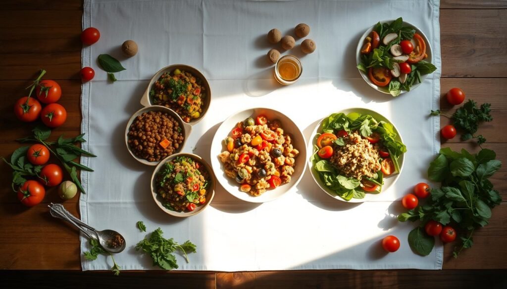 Here is a 100% plant-based weight loss menu. 2 Wednesday meal plan