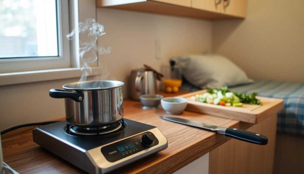 Healthy Eating for Students 2025 2 small kitchen cooking