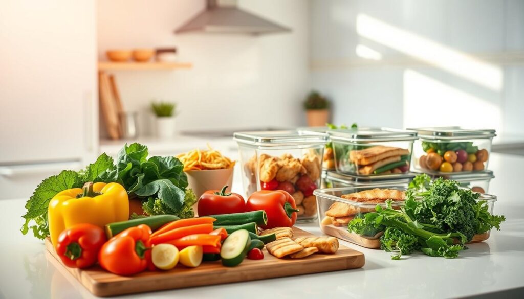healthy meal prep