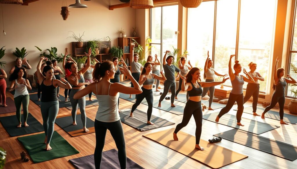 yoga community